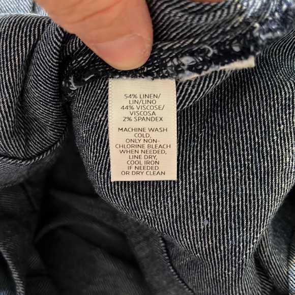 4/$20 Loft one shoulder chambray top size XXSP - Picture 10 of 10